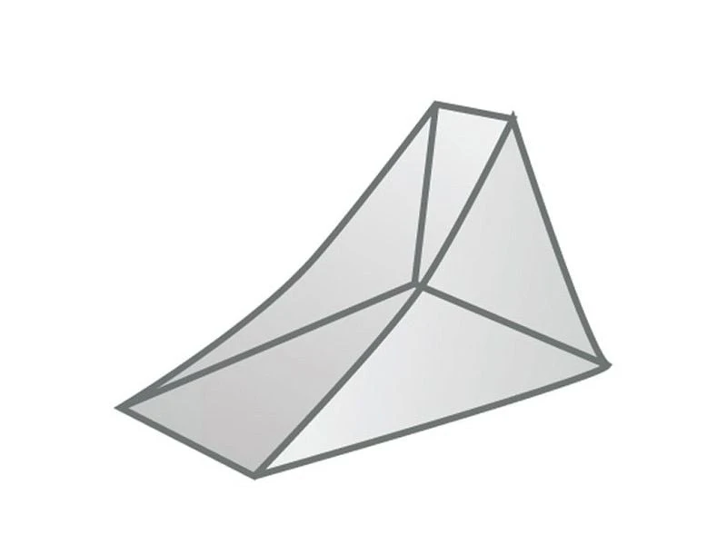 TravelSafe Triangle 1 Persoons Klamboe - Afbeelding 2