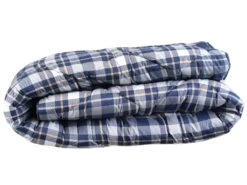 HappyBed Blue Tartan Zomerdekbed - 200x220 Cm