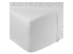 DoubleDry Flanel 140x200 Cm Hoeslaken - Wit