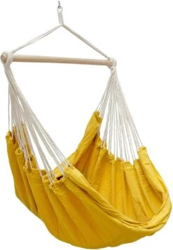 AMANKA 185 X 130 XXL Hangstoel - Yellow