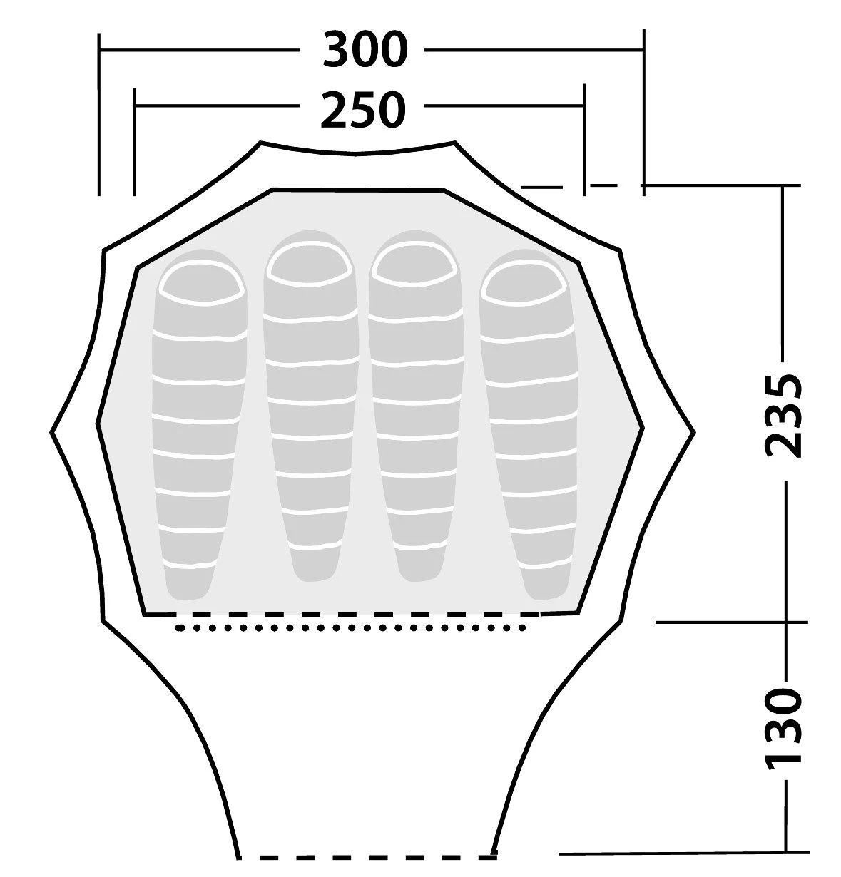 Robens Fairbanks Outback 4-persoons Tent - Afbeelding 6