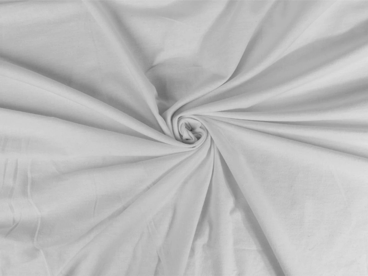 DoubleDry Flanel 90 X 200 Cm Hoeslaken - Wit - Afbeelding 2