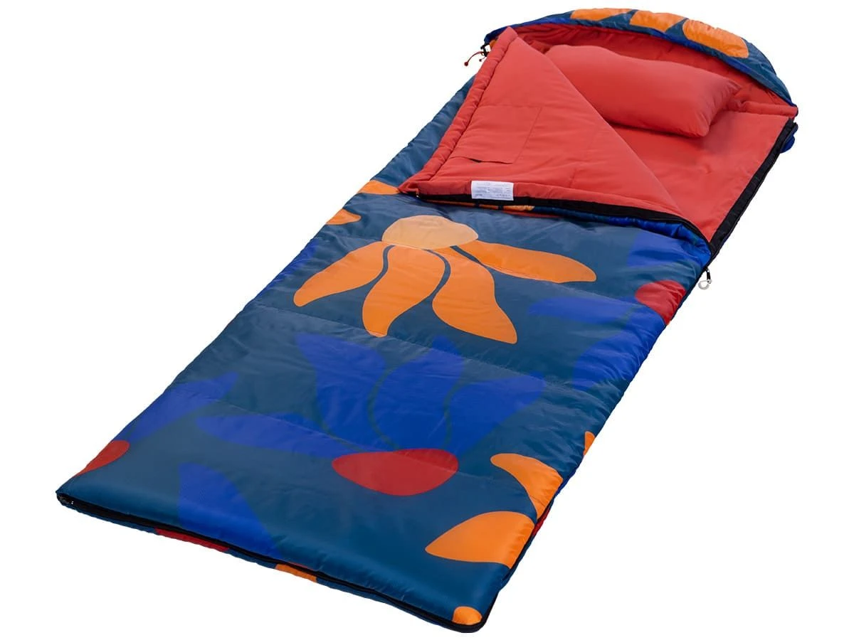 Skandika Sovro 190+30 Slaapzak - Fiery Garden