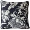 Warmpi Fluweel Warmtekussen - Black Flowers