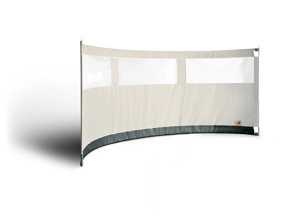 ESVO Gebogen Mistral 395 Met 3 Smalle Ramen Windscherm