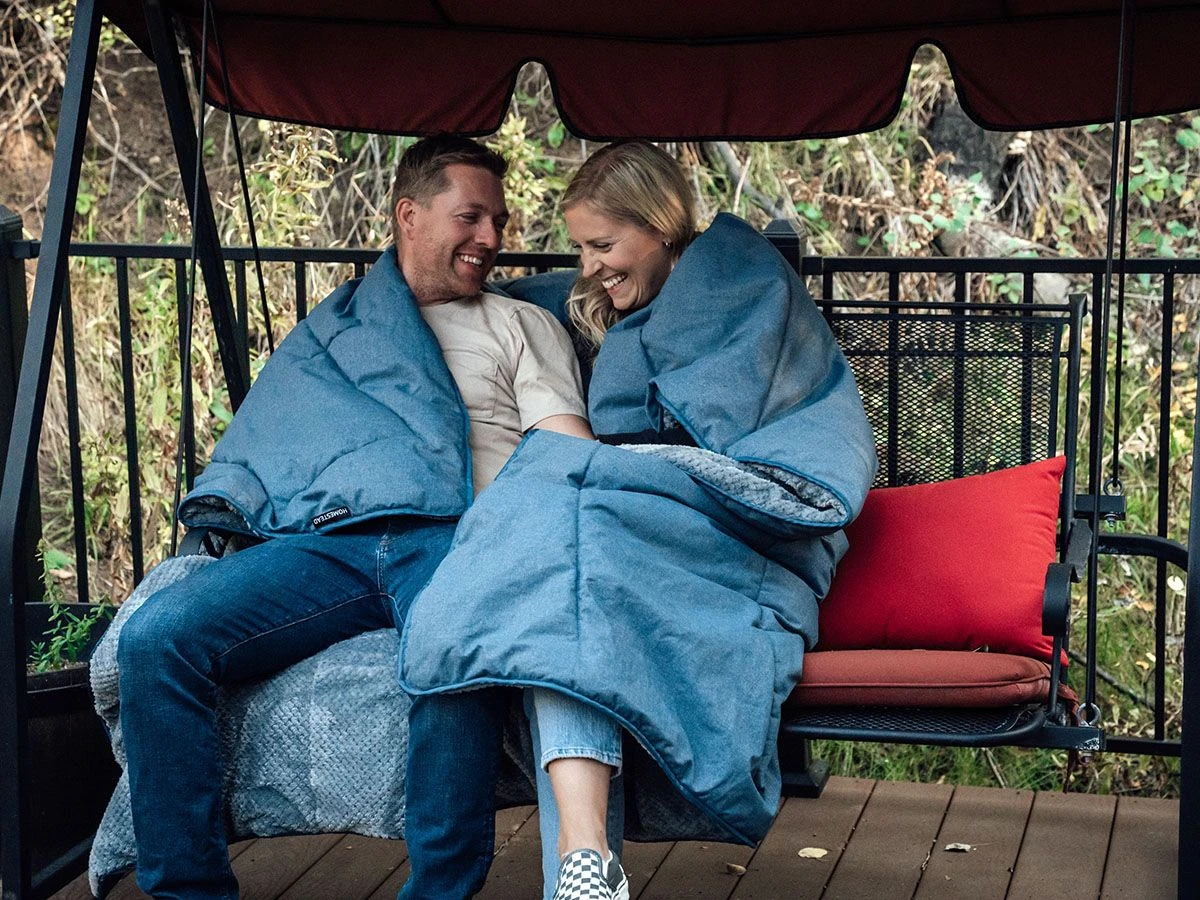 Merkloos Klymit Homestead Cabin Comforte 2-persoons Deken - Afbeelding 5