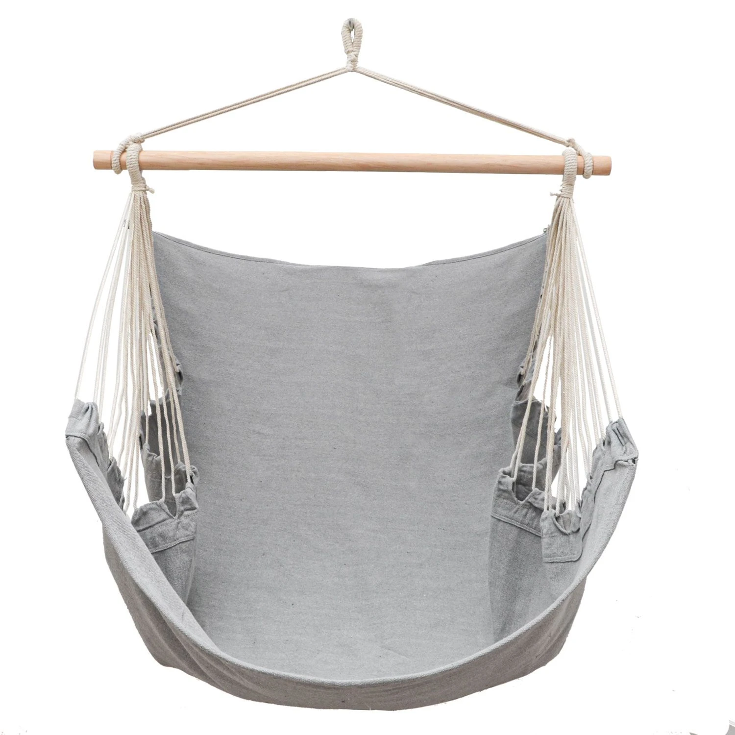 AMANKA 155 X 125 Cm XL Hangstoel - Grey - Afbeelding 4