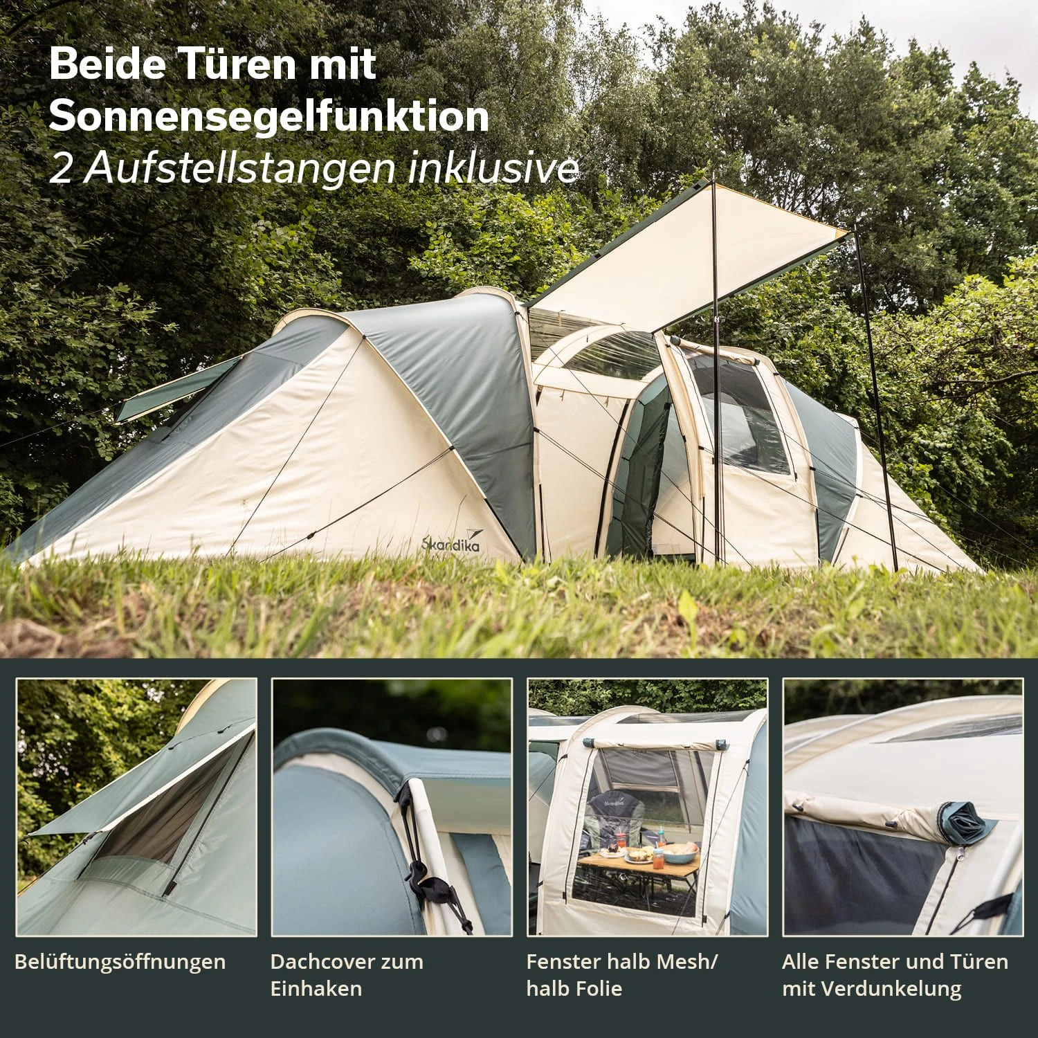 Skandika Kalmar Koepeltent - Afbeelding 3