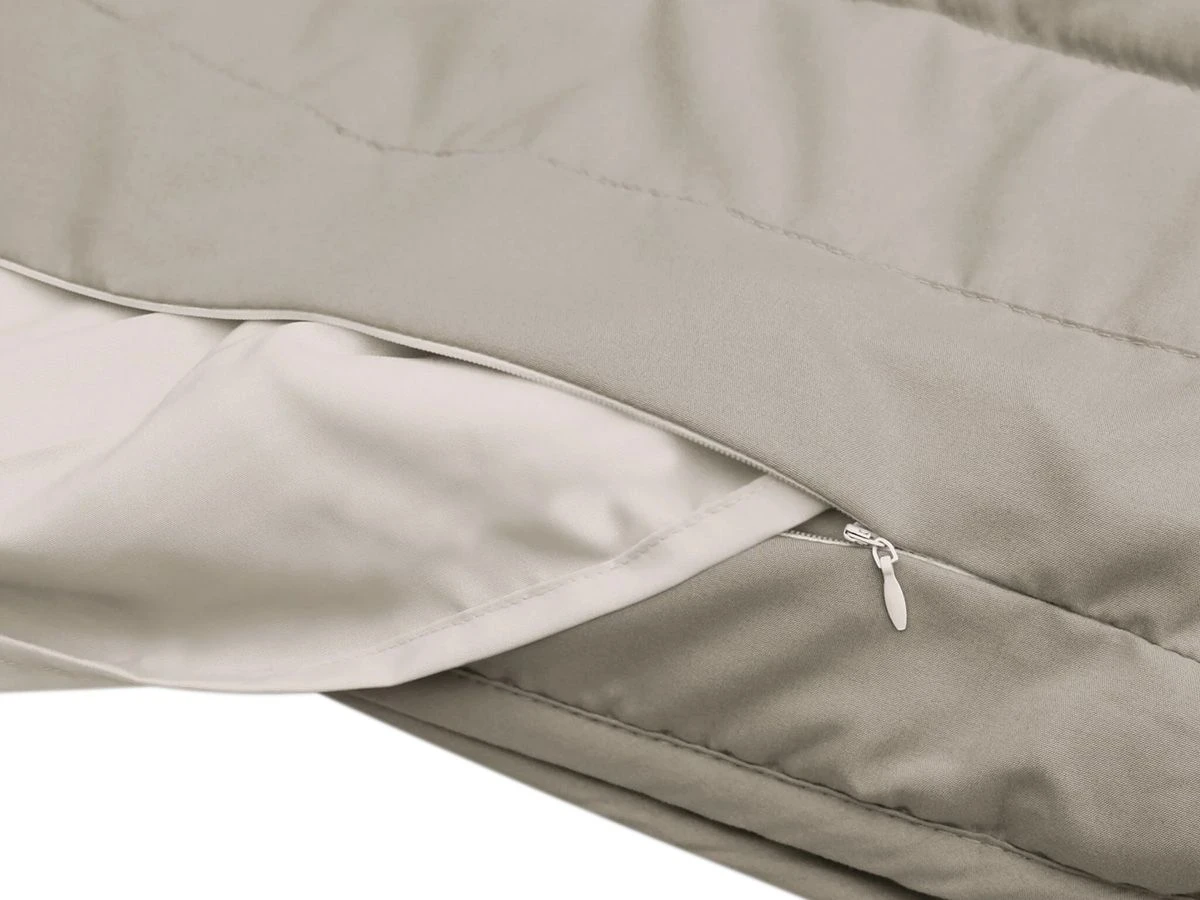 Walra Travel Taupe Dekbed - 200 X 200 Cm - Afbeelding 4