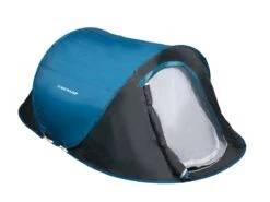 Dunlop 2-persoons Pop-up Tent - Blue/Grey