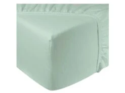 DoubleDry Flanel 180x200 Cm Hoeslaken - Mint