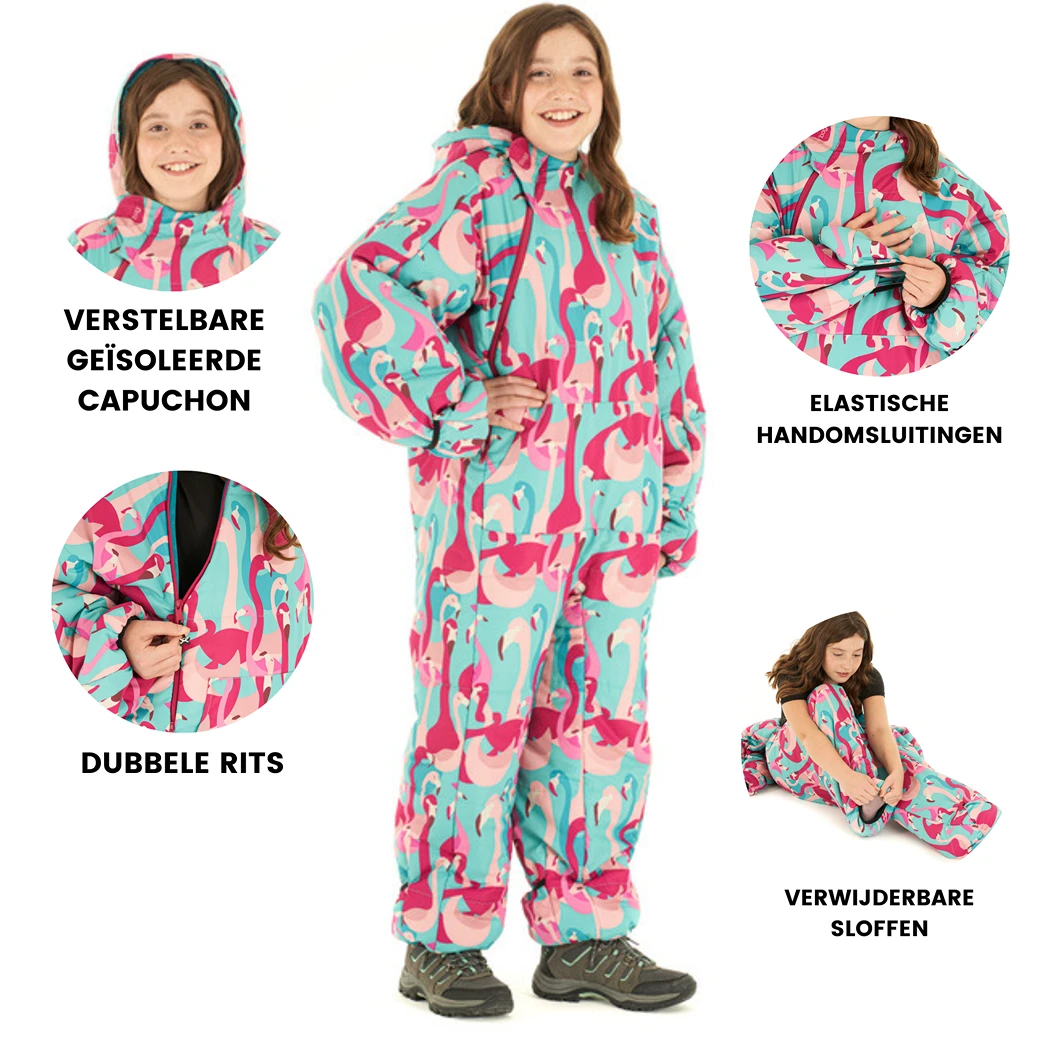 Selk’bag Roze Kinderslaapzak - M - Afbeelding 2