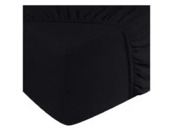 DoubleDry Flanel 180x200 Cm Hoeslaken - Zwartblauw