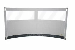 ESVO Gebogen Mistral 300 Met 2 Smalle Ramen Windscherm