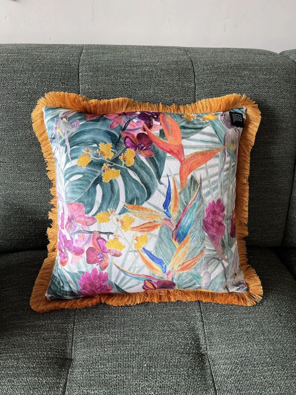 Warmpi Fluweel Warmtekussen - Flowers - Afbeelding 2