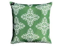 Merkloos Warmpi Verwarmd Outdoor Sierkussen - Green/White