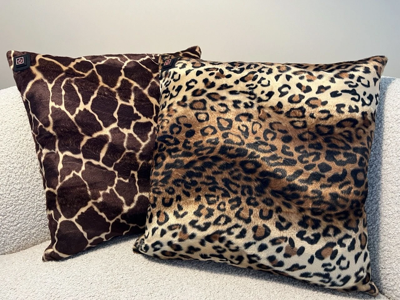 Merkloos Warmpi Verwarmd Sierkussen - Leopard - Afbeelding 2