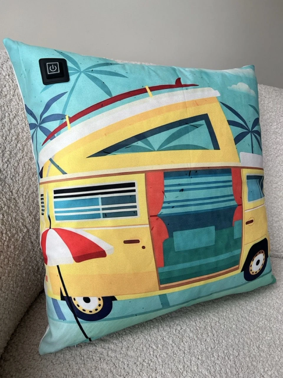 Merkloos Warmpi Warmtekussen - Happy Camper - Afbeelding 3