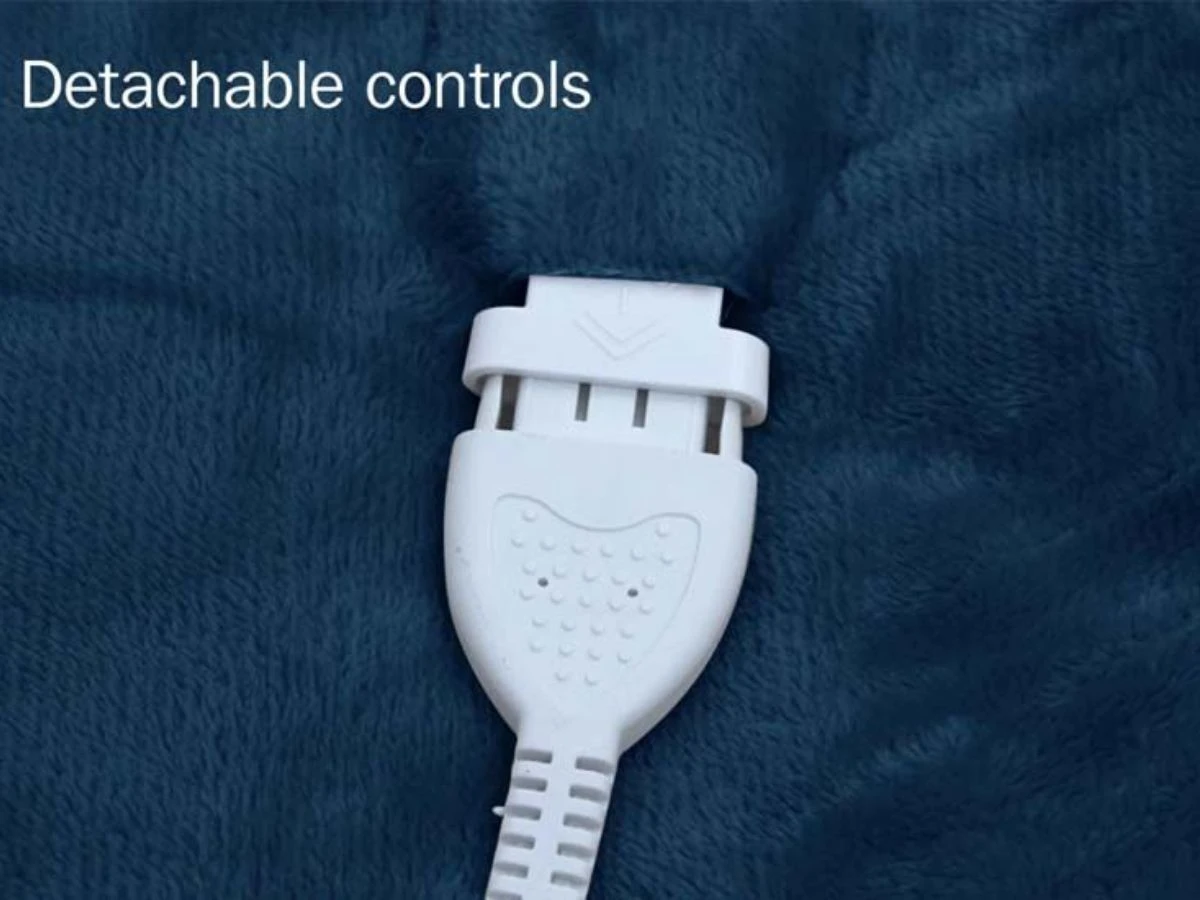 Merkloos Swiss Nights Sherpa Fleece Elektrische Warmtedeken - Afbeelding 6