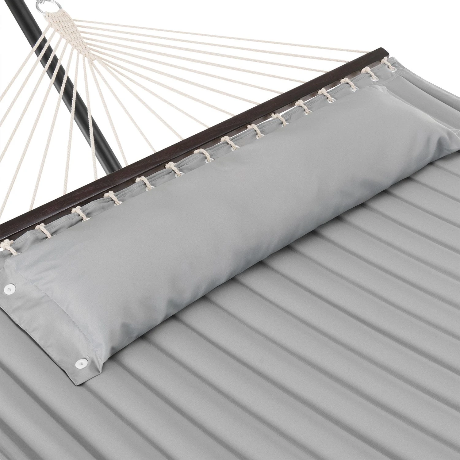 Juskys Cata Hangmat Met Onderstel En Kussen - Grey - Afbeelding 3