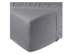 DoubleDry Flanel 90x200 Cm Hoeslaken - Grijs