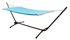 AMANKA 335 X 100 Cm Hangmat Met Frame - Blue