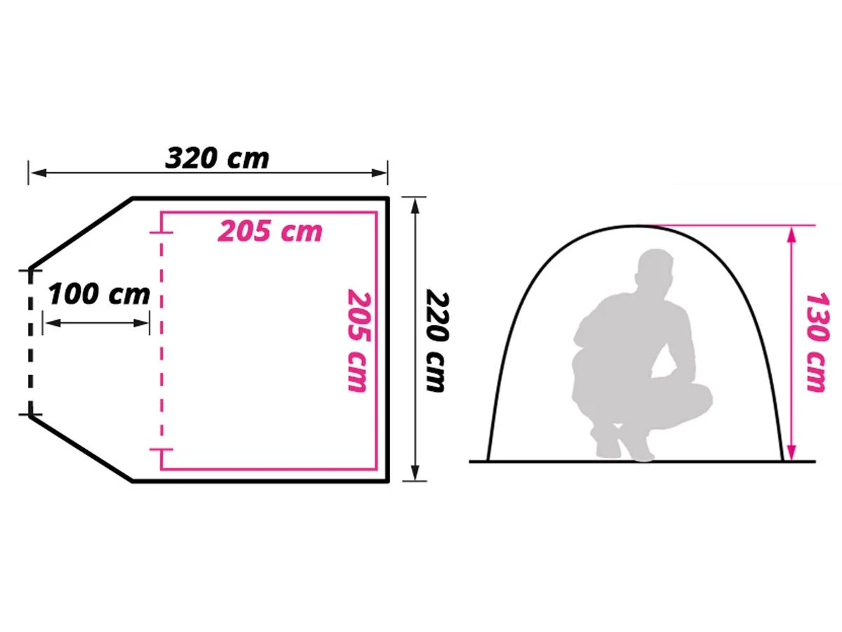 Tweedekans Obelink Shelter 3 CoolDark - Afbeelding 3
