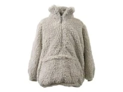 Unique Living Kids Willow Oversized Hoodie - Chateau Grey