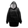 Unique Living Oversized Hoodie - Black