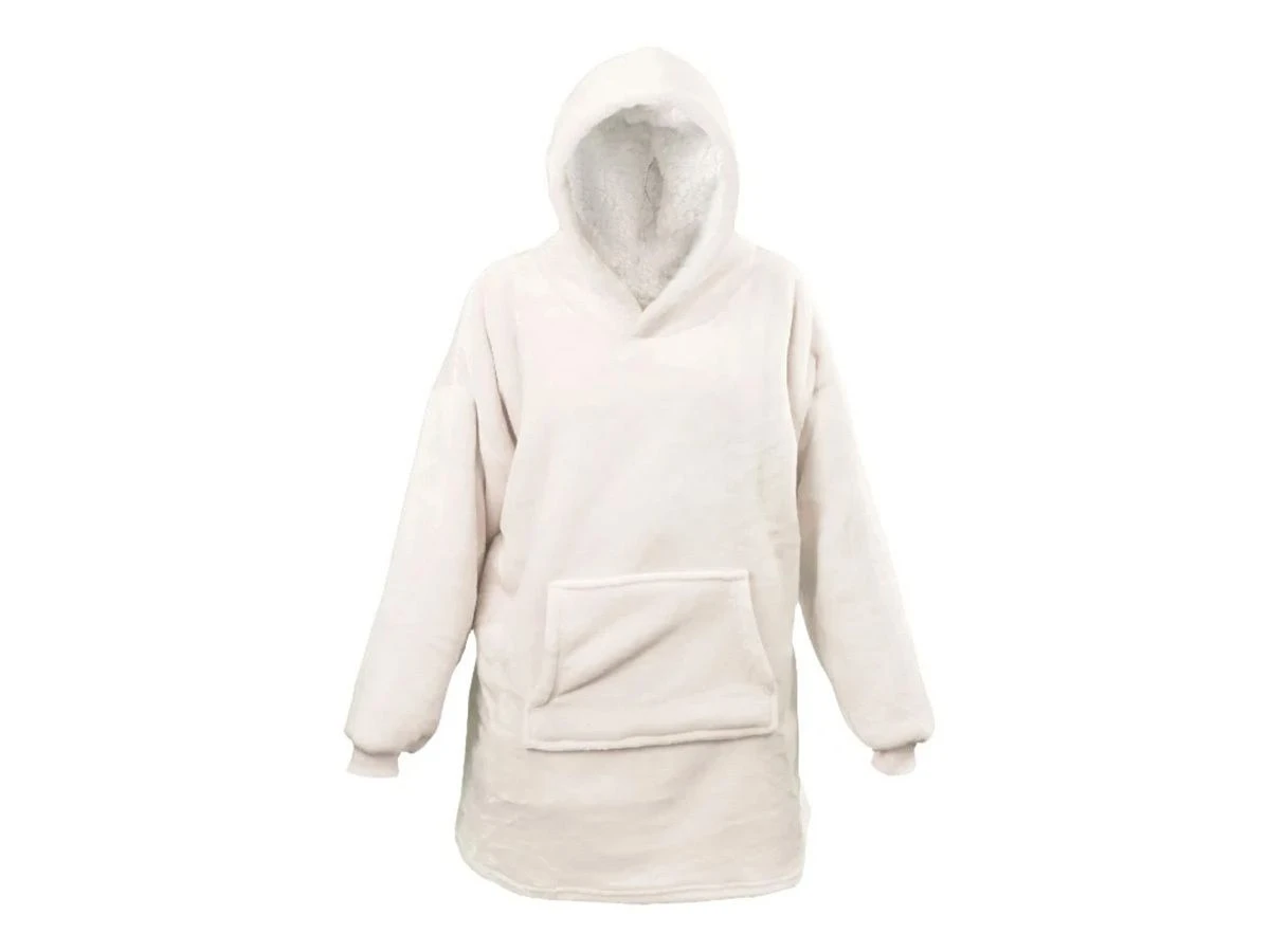 Unique Living Oversized Hoodie - Dove White