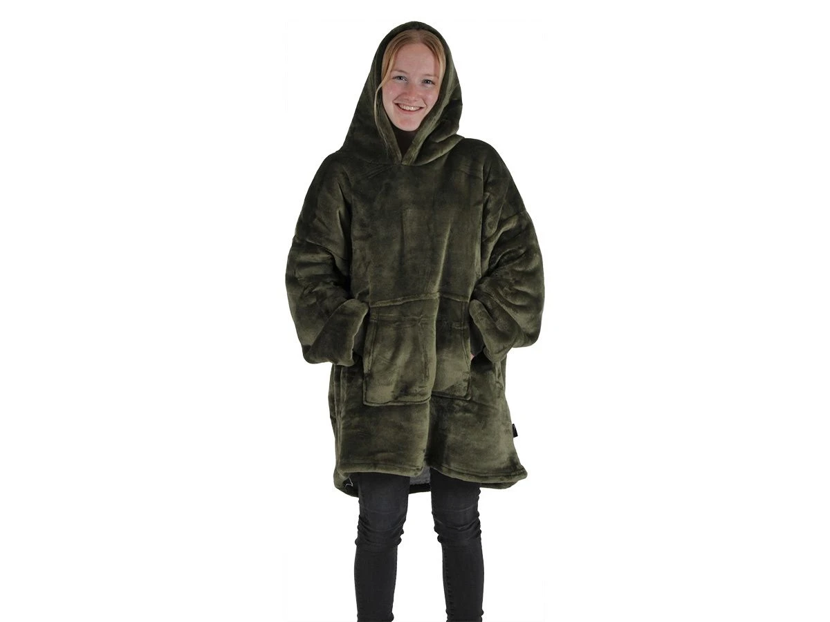 Unique Living Oversized Hoodie - Deep Green - Afbeelding 2