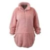 Unique Living Willow Long Oversized Hoodie - Old Pink