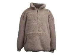 Unique Living Willow Oversized Hoodie - Taupe